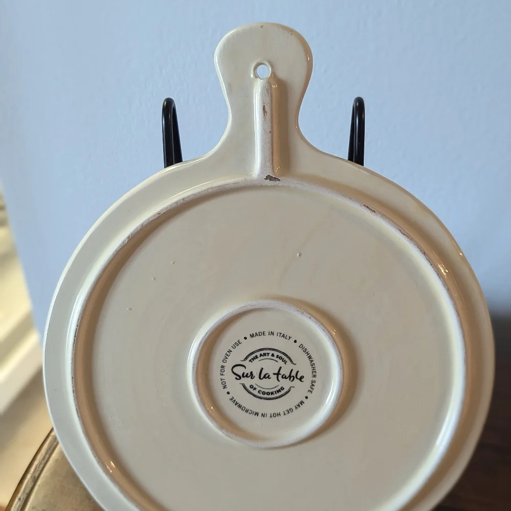 Italian Hand Painted Round Trivet